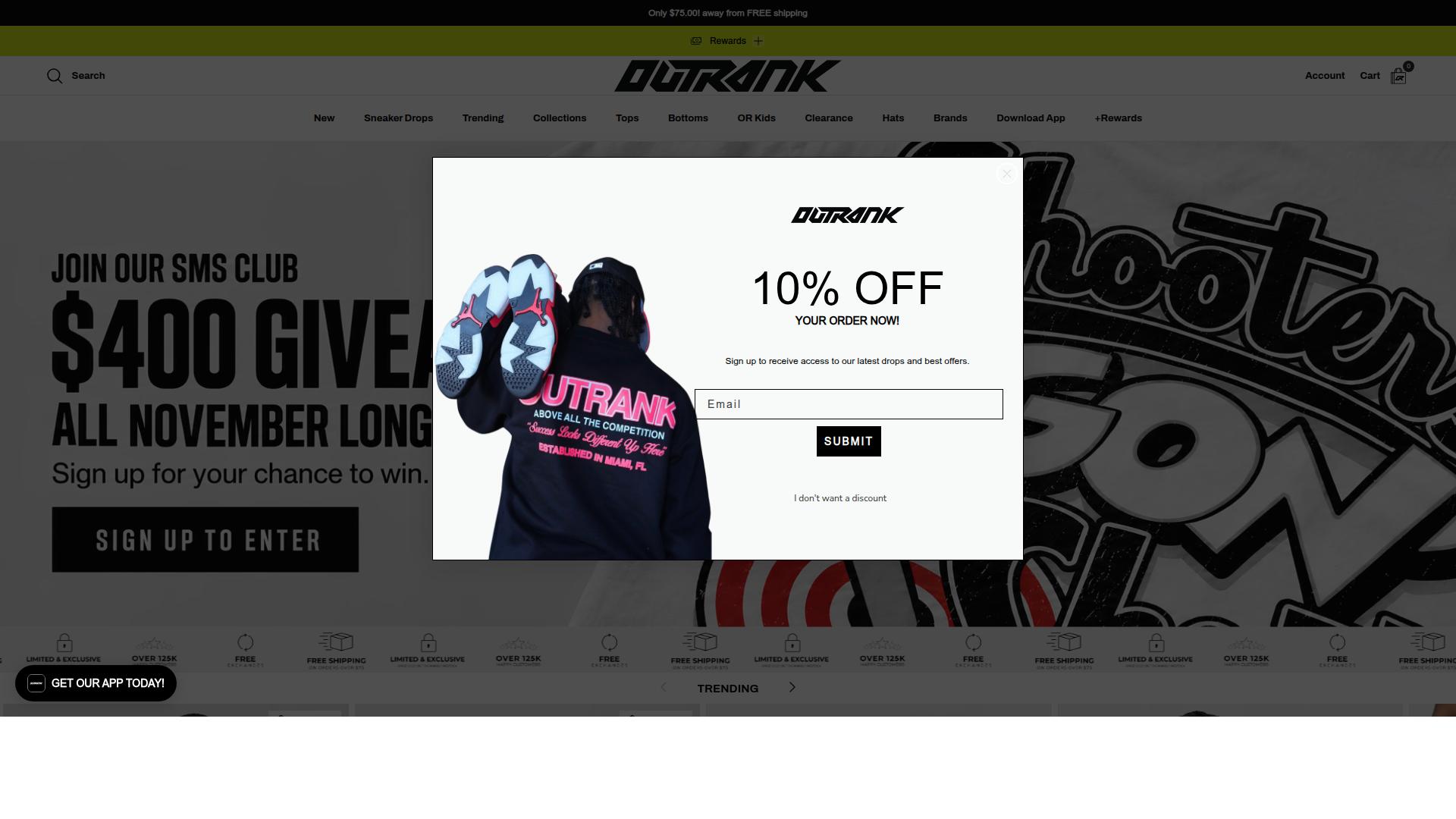 Outrank website